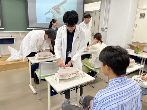 模擬手術の様子